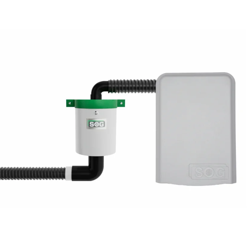 Ventilátor SOG® TT pro Trelino - Varianta: Skrze dvířka (světle šedá)