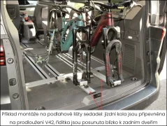 RF-Lišta - na podlahové lišty P6, B=76-77cm