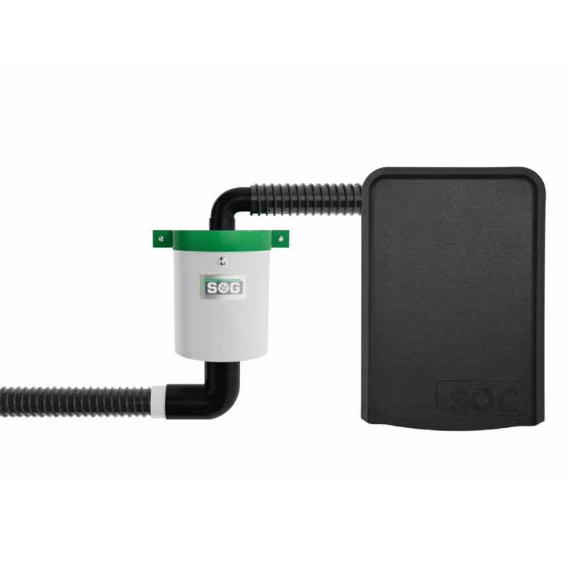 Ventilátor SOG® TT pro Trelino - Varianta: Skrze dvířka (černá)