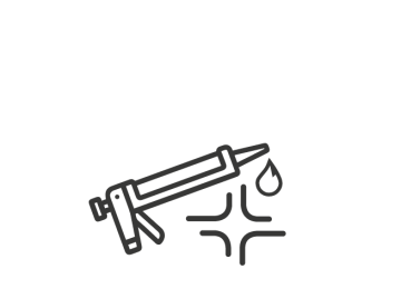 Utěsnění zatékání a tmelení spár - DEKALIN