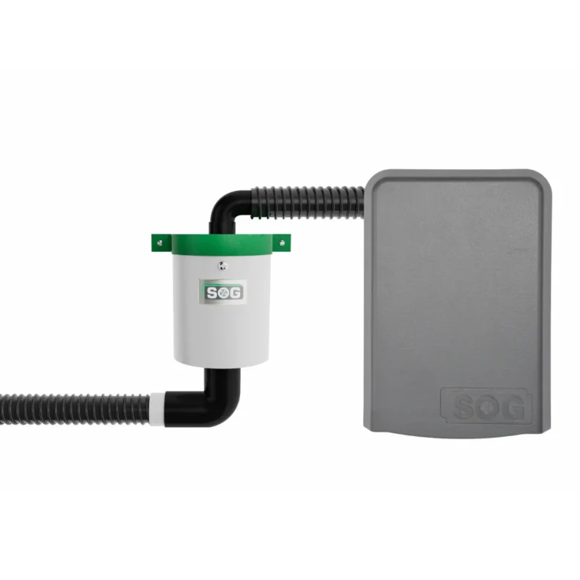 Ventilátor SOG® TT pro Trelino - Varianta: Skrze dvířka (Tmavě šedá)