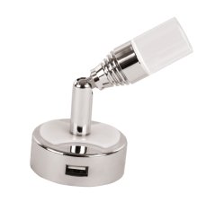 LED světlo 12V / 1W s USB a kolébkovým vypínačem