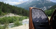 Vnitřní zastínění okna u řidiče Fiat Ducato od 2006