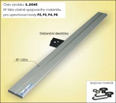 RF lišta pro upevňovací body P4, 130cm (S27D)