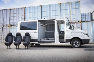 VW Crafter - Flexibilní servisní vestavba